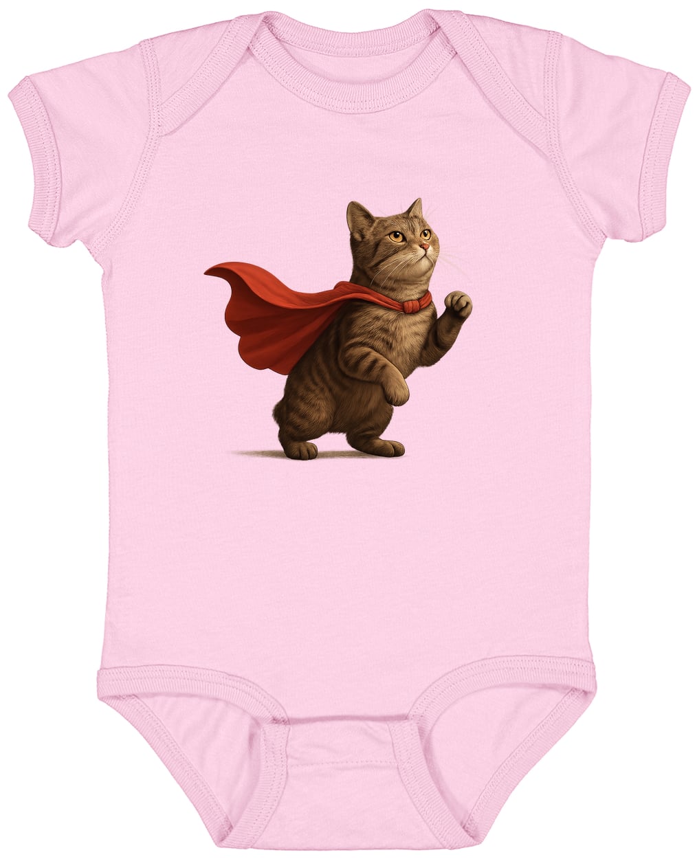 4424 Infant Fine Jersey Bodysuit - Pink