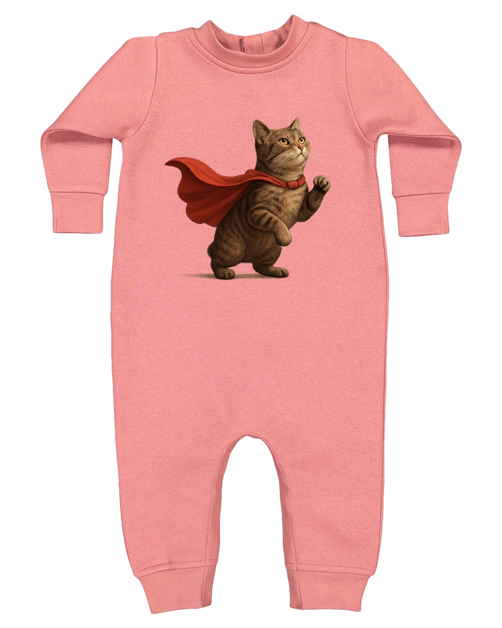 4447 Rabbit Skins Infant Fleece One-Piece Bodysuit - Mauvelous