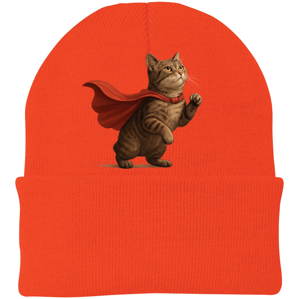 CP90 Port & Company Knit Beanie - Athletic Orange