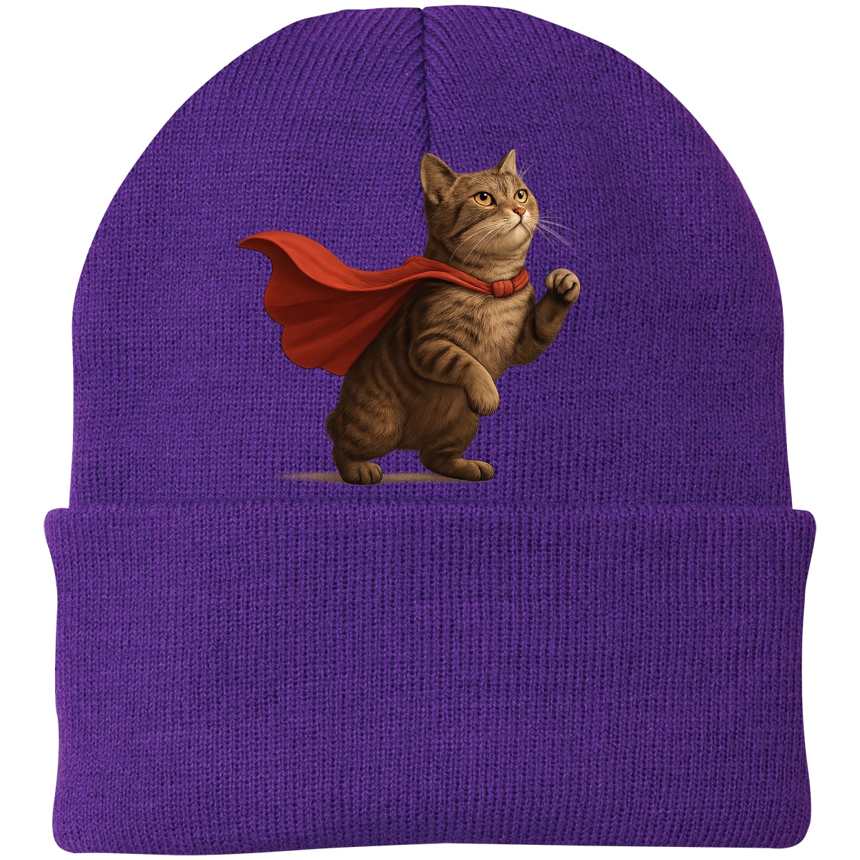 CP90 Port & Company Knit Beanie - Athletic Purple