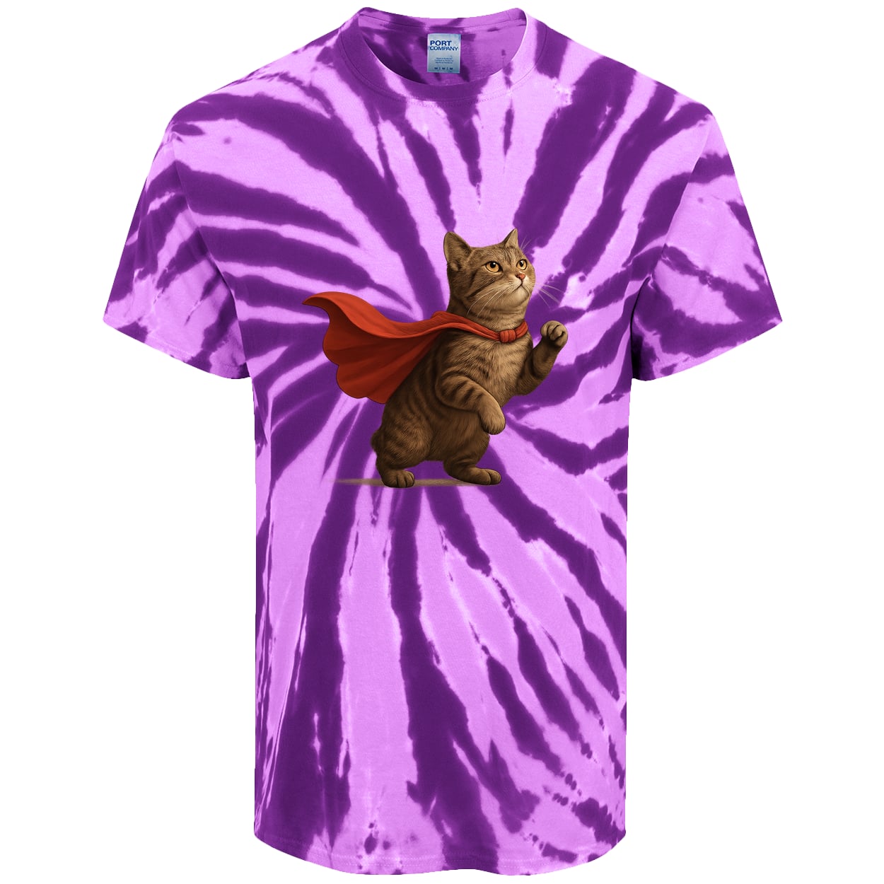 PC147 Port & Company Tie-Dye Tee - Purple