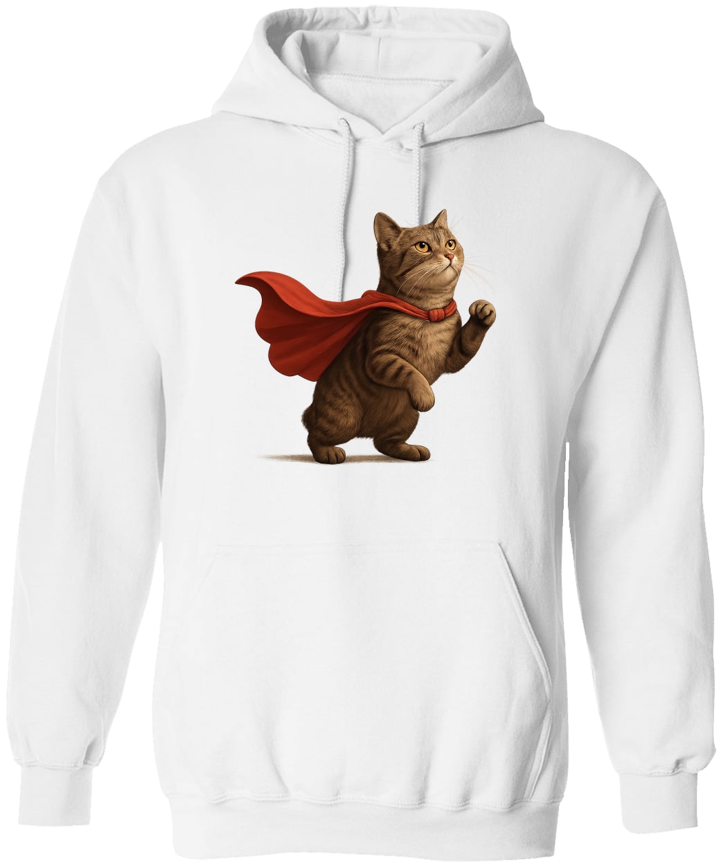G185 Gildan Pullover Hoodie - White