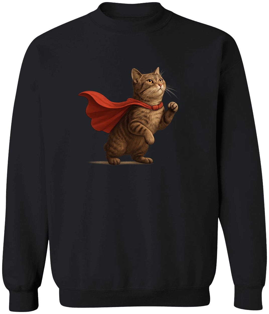 G180 Gildan Crewneck Pullover Sweatshirt - Black