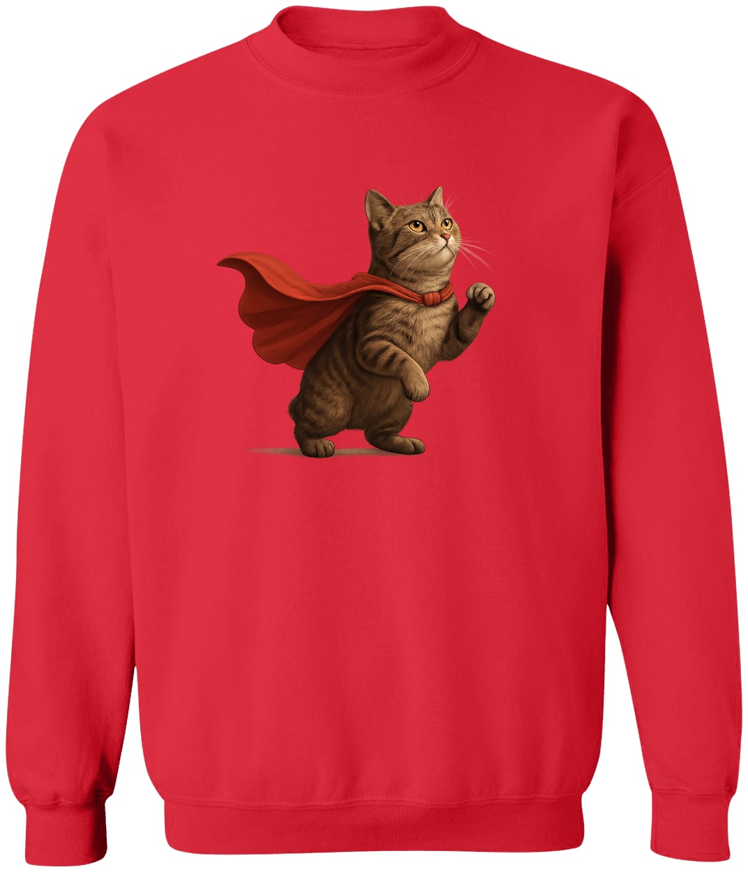 G180 Gildan Crewneck Pullover Sweatshirt - Red