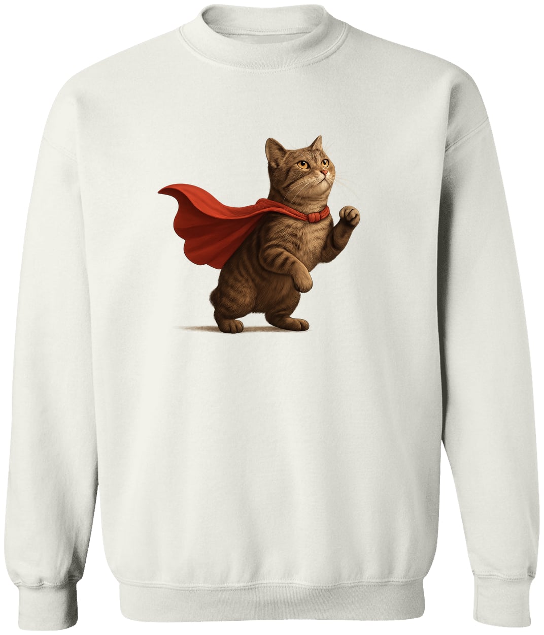 G180 Gildan Crewneck Pullover Sweatshirt - White
