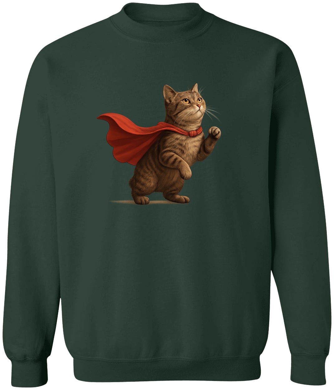 G180 Gildan Crewneck Pullover Sweatshirt - Forest Green