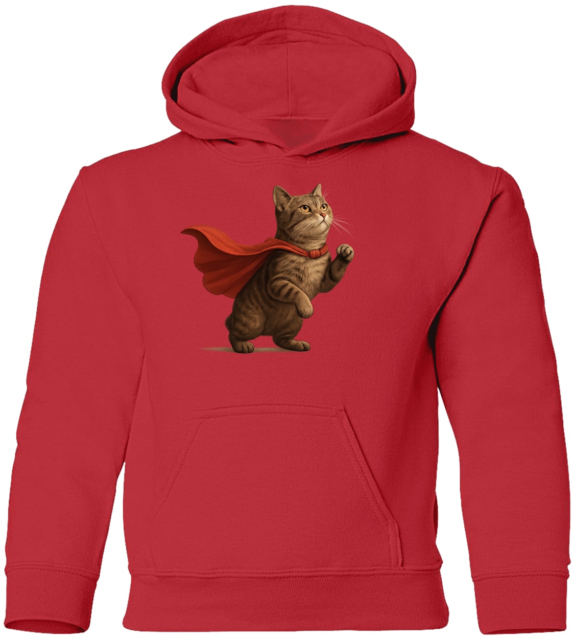 G185B Gildan Youth Pullover Hoodie - Red