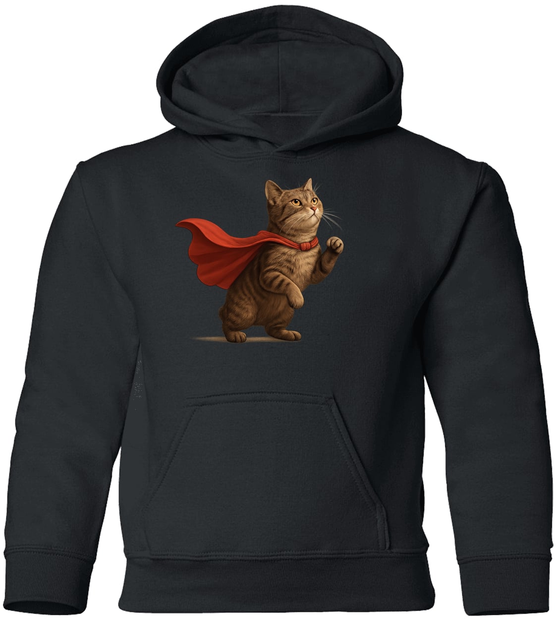 G185B Gildan Youth Pullover Hoodie - Black