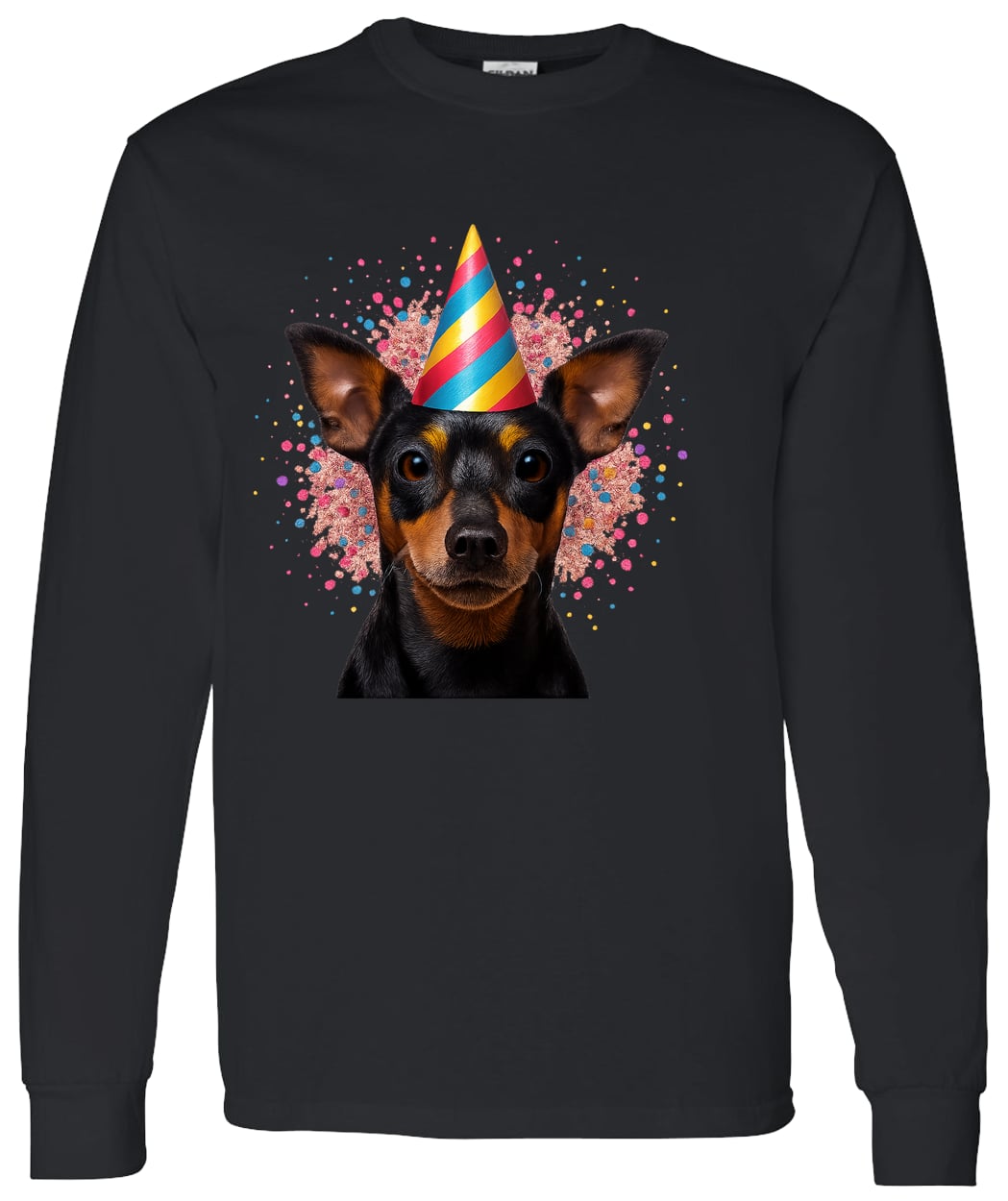 G540 LS T-Shirt 5.3 oz. - Black