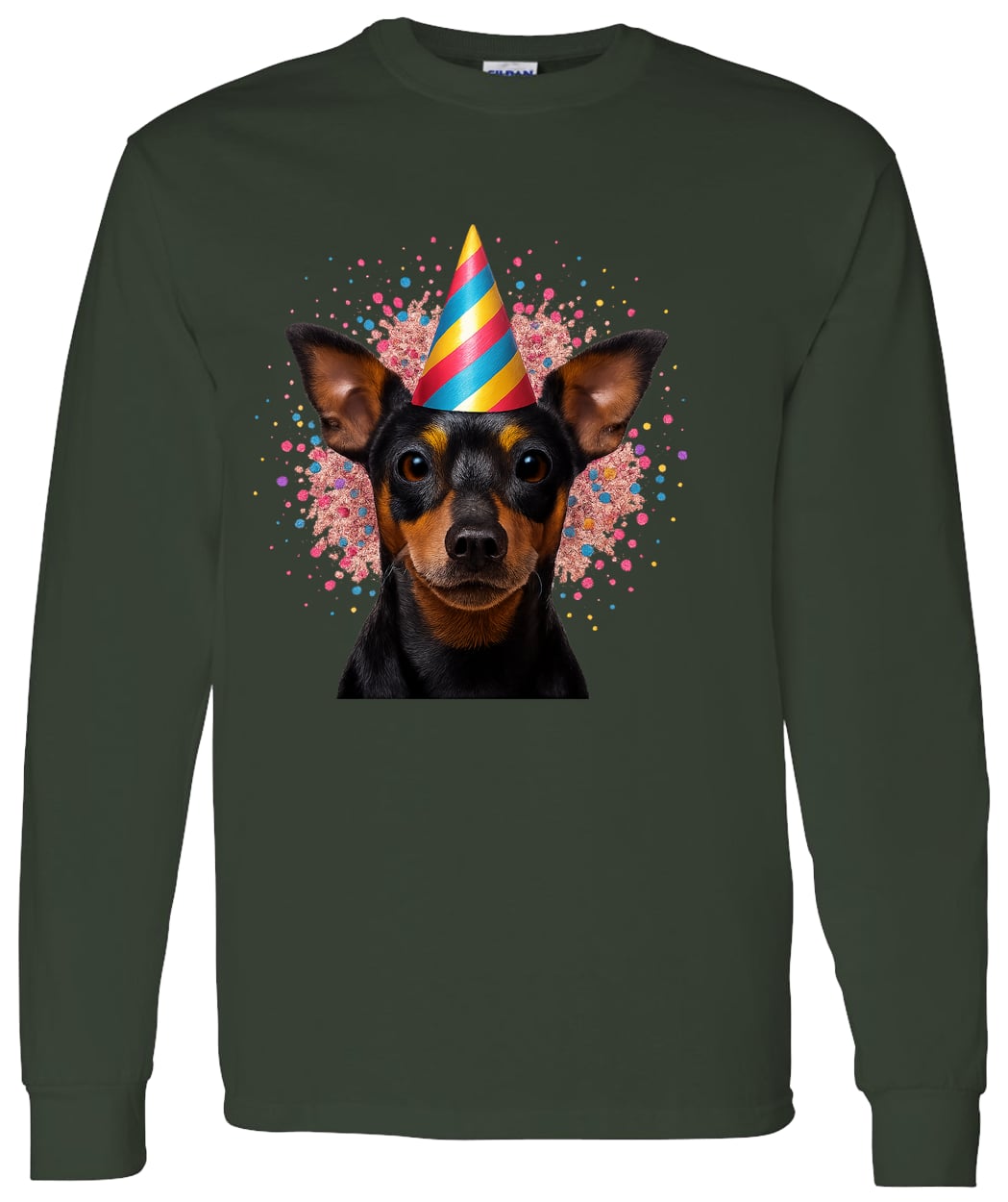 G540 LS T-Shirt 5.3 oz. - Forest Green