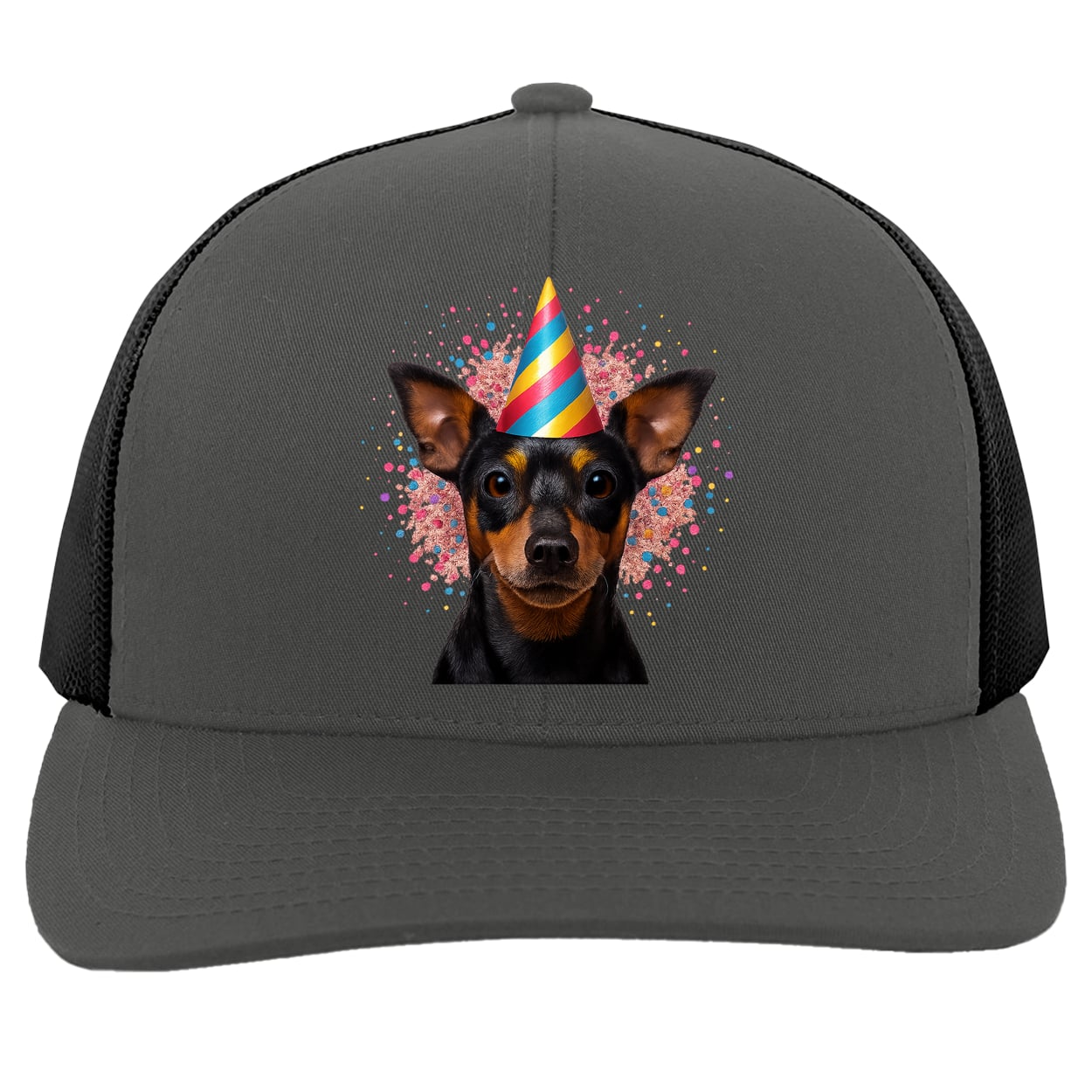 104C Trucker Snap Back - Graphite/Black