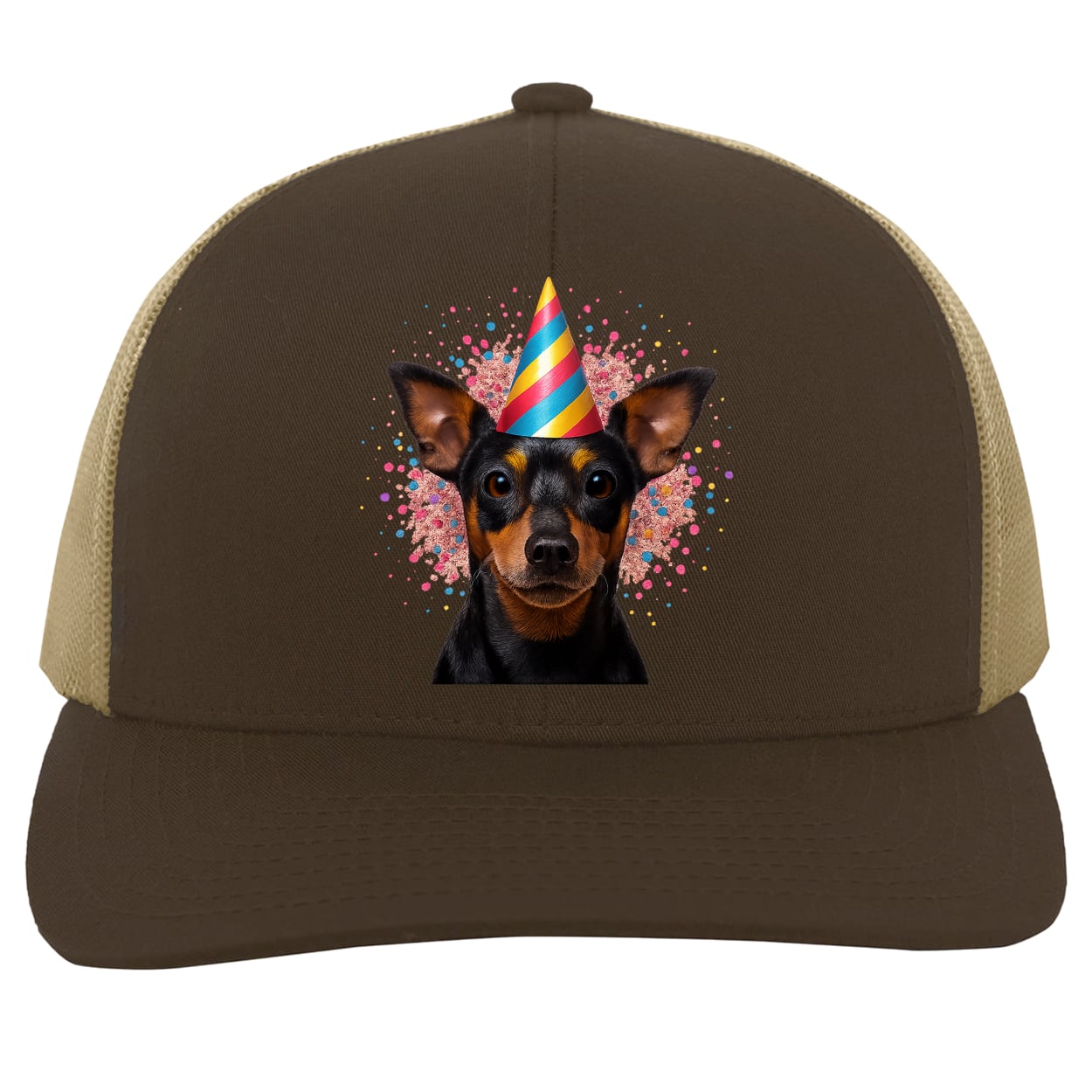 104C Trucker Snap Back - Brown/Khaki