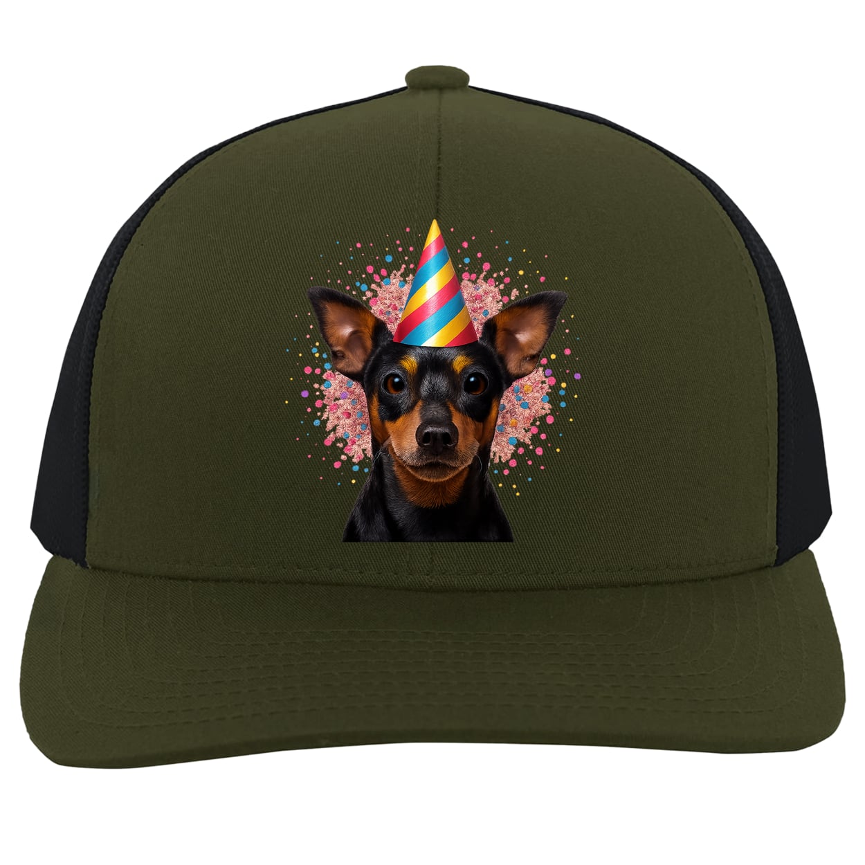 104C Trucker Snap Back - Moss/Charcoal