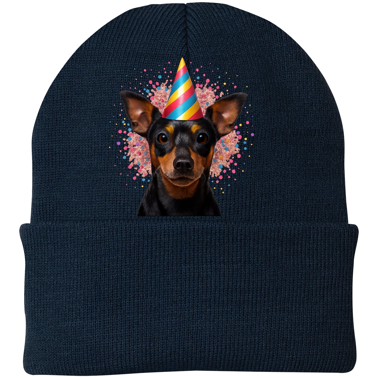 CP90 Port & Company Knit Beanie - Navy