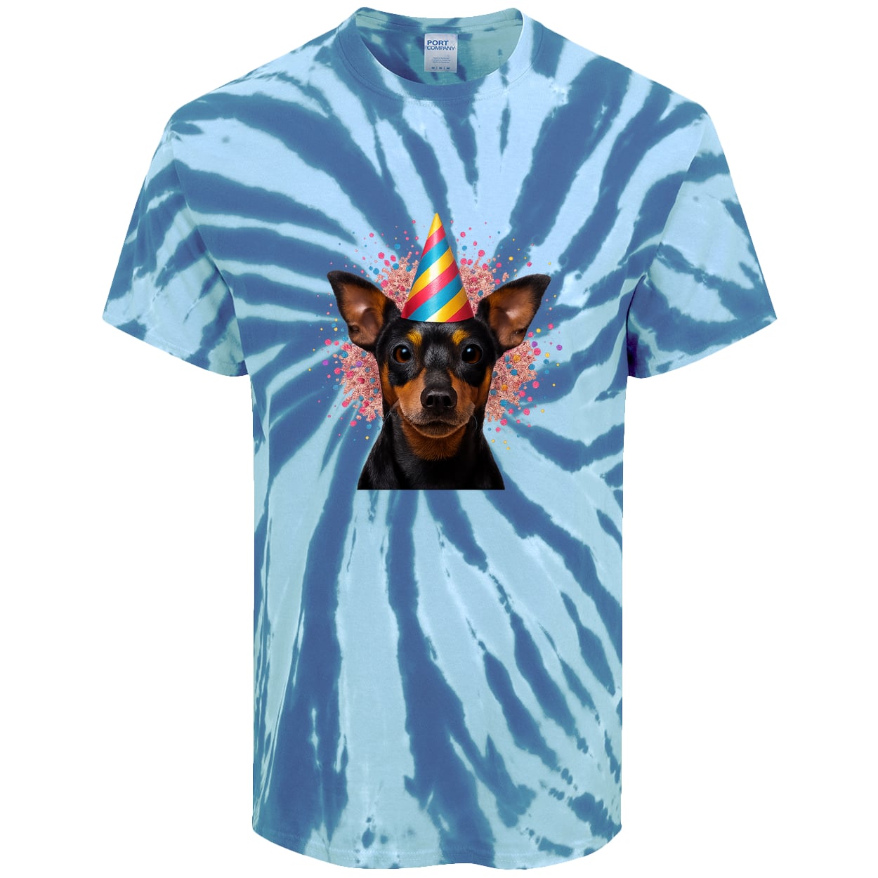 PC147 Port & Company Tie-Dye Tee - Royal