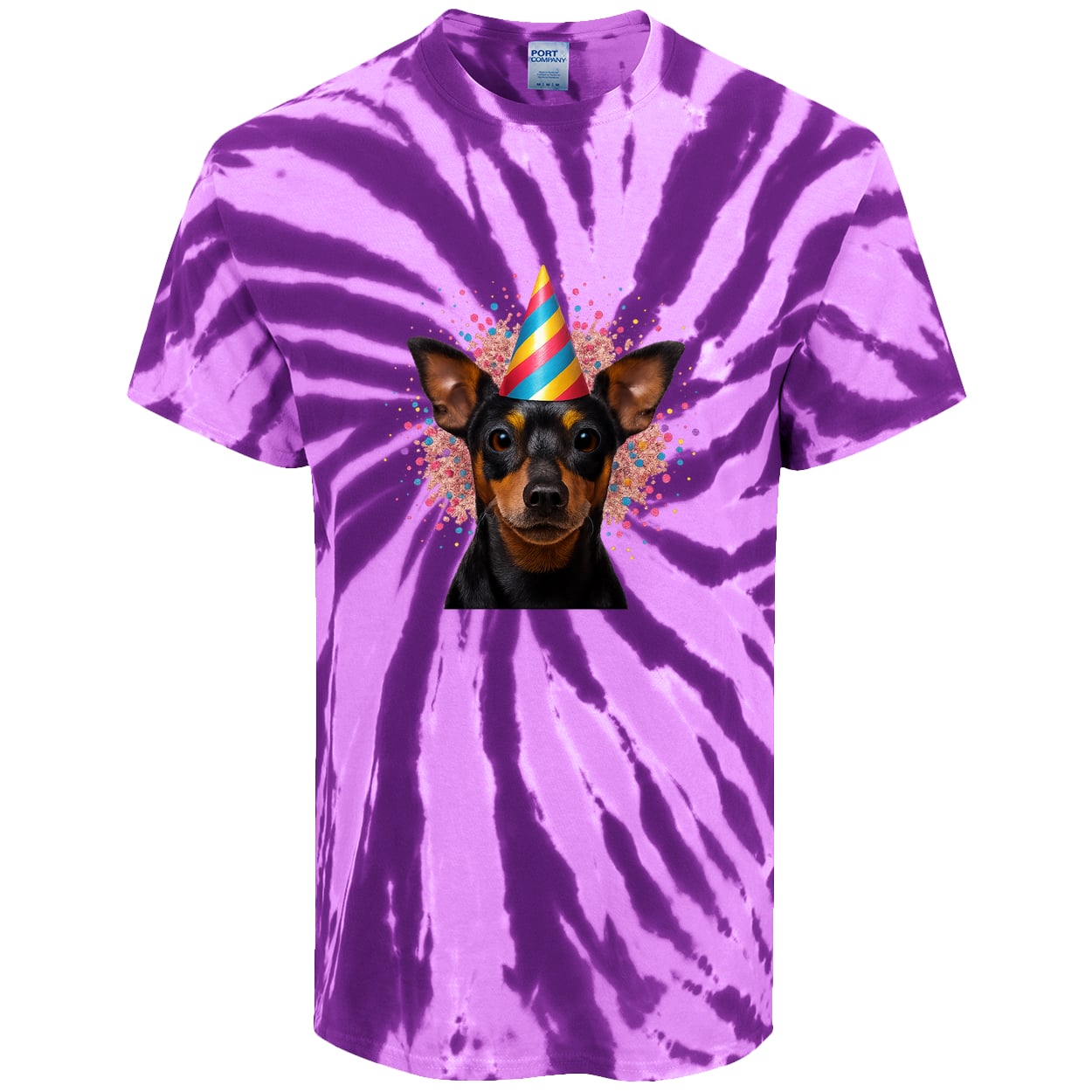 PC147 Port & Company Tie-Dye Tee - Purple