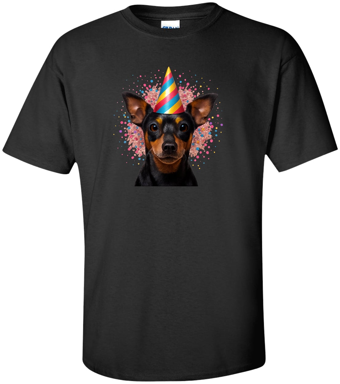 G200T Gildan Mens Tall Ultra Cotton Tee - Black