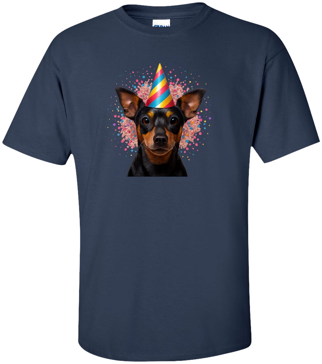 G200T Gildan Mens Tall Ultra Cotton Tee - Navy