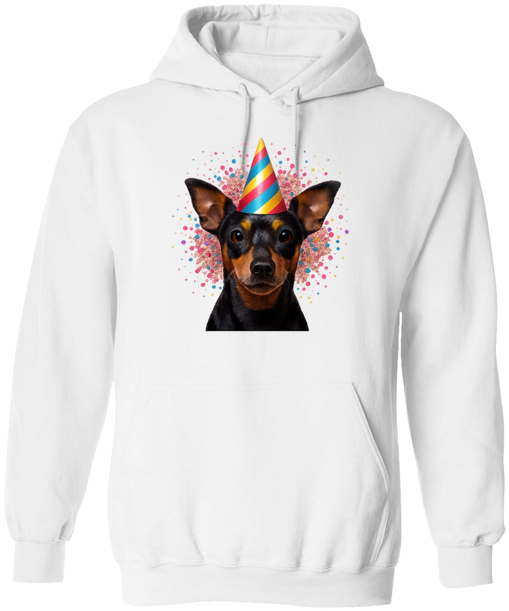 G185 Gildan Pullover Hoodie - White