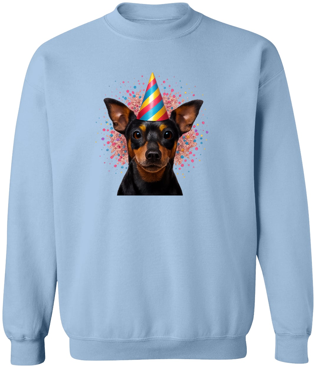 G180 Gildan Crewneck Pullover Sweatshirt - Light Blue