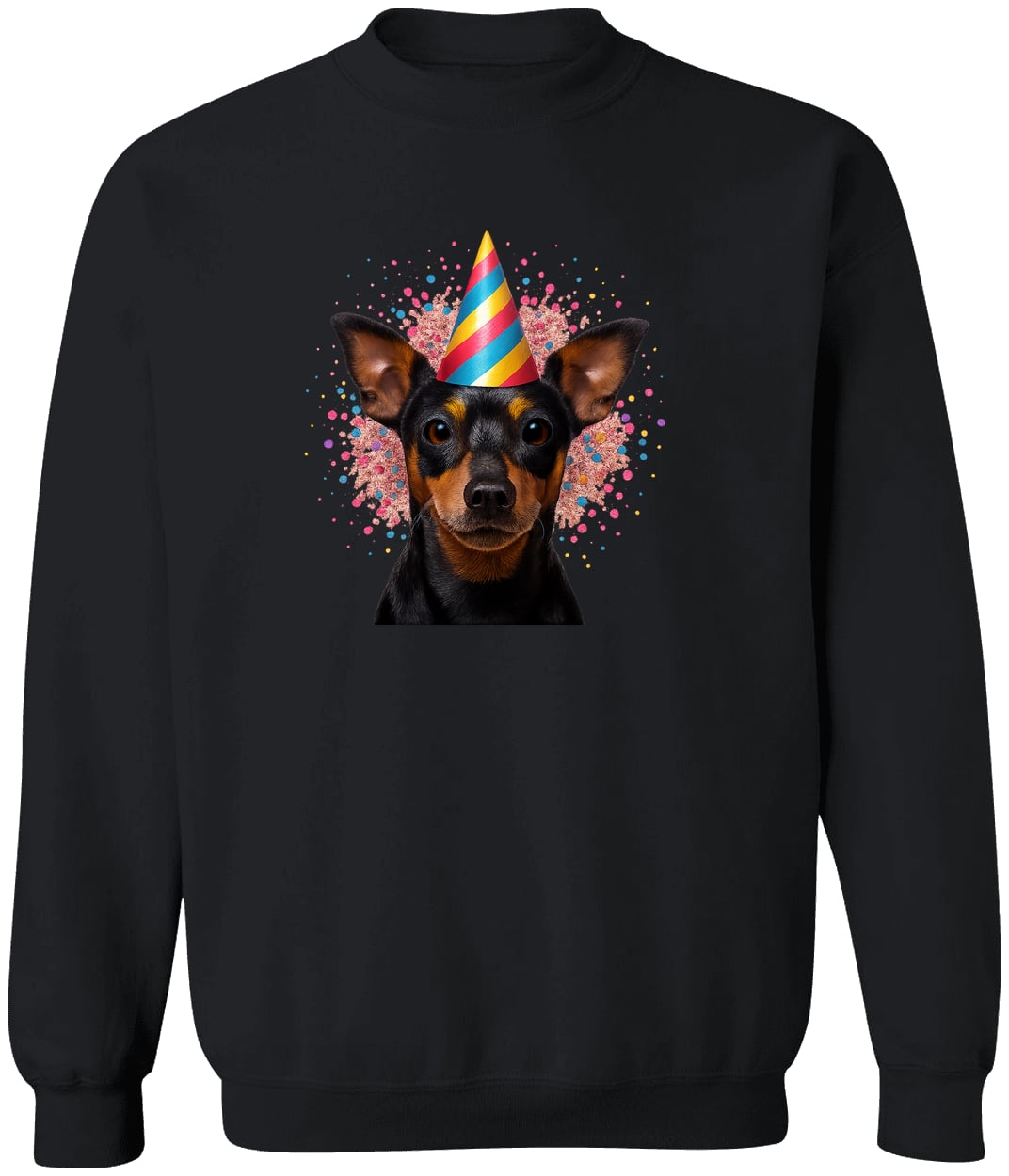 G180 Gildan Crewneck Pullover Sweatshirt - Black