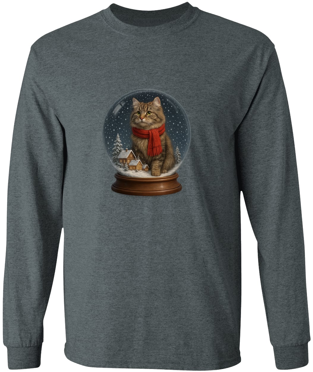 G540 LS T-Shirt 5.3 oz. - Dark Heather