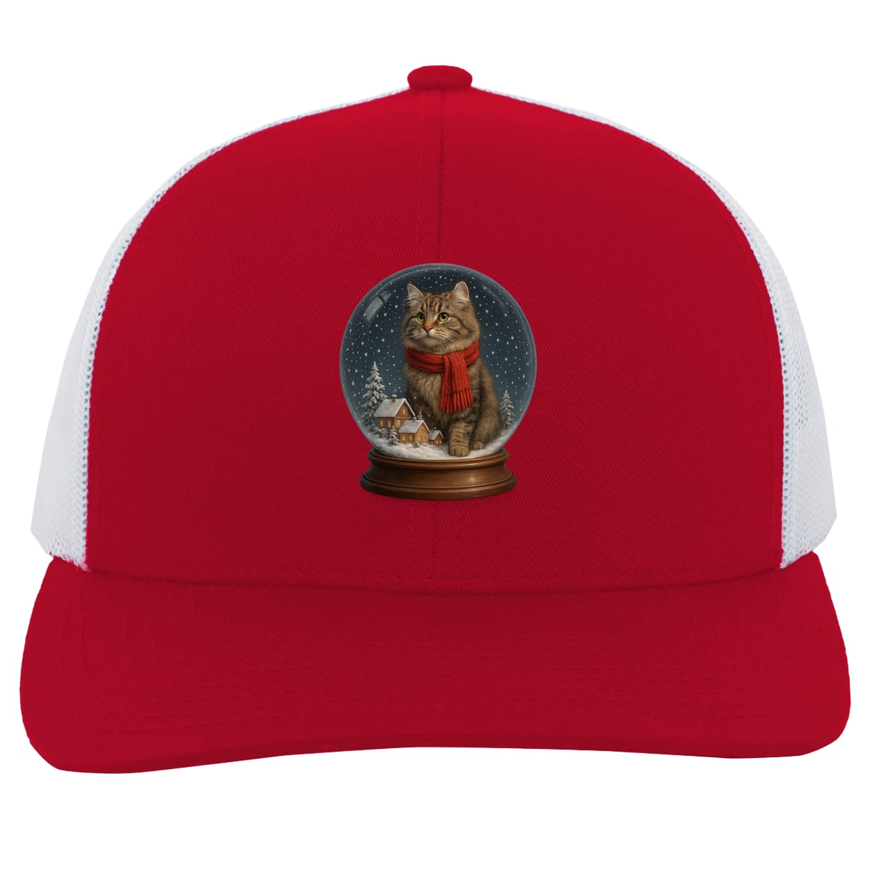 104C Trucker Snap Back - Red/White