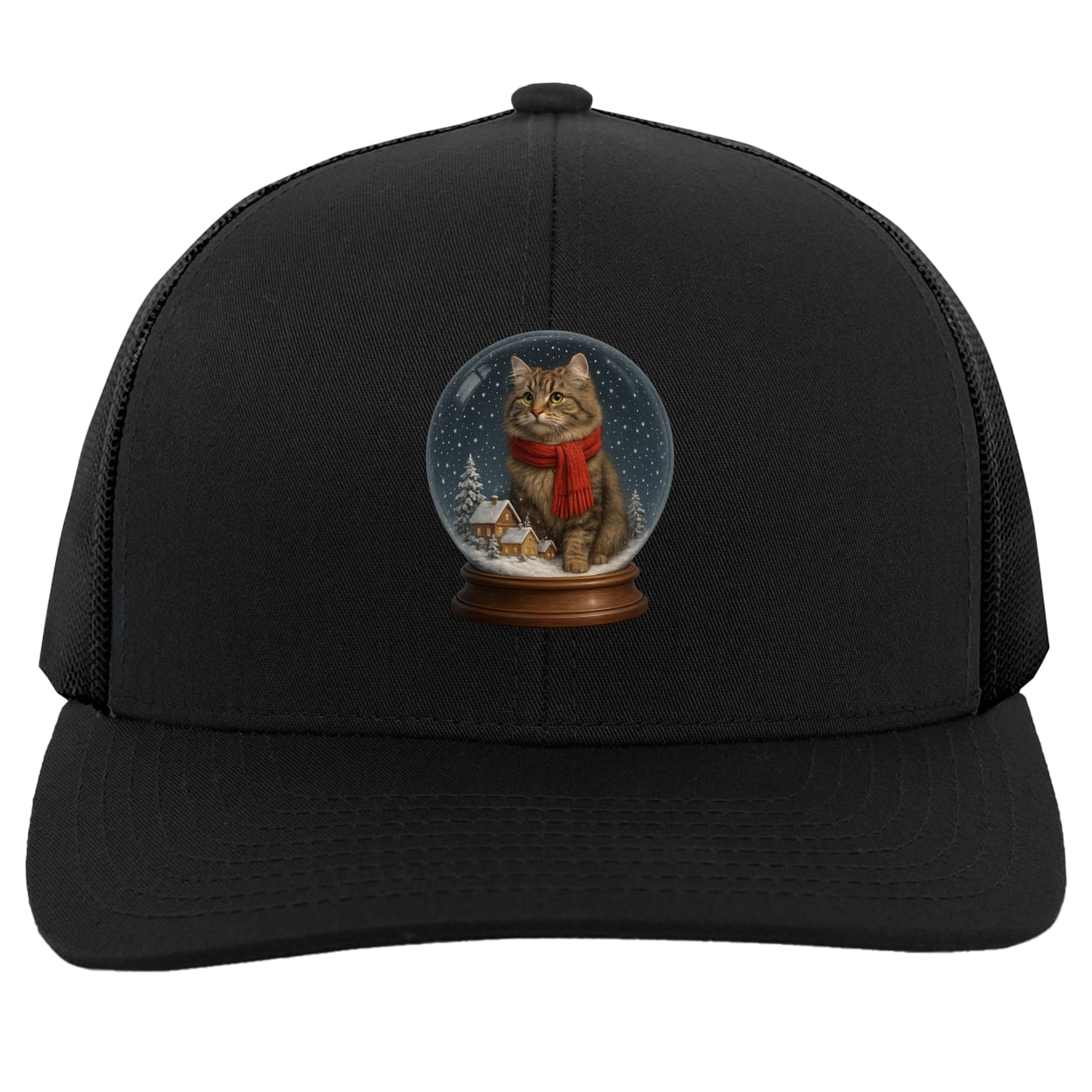 104C Trucker Snap Back - Black