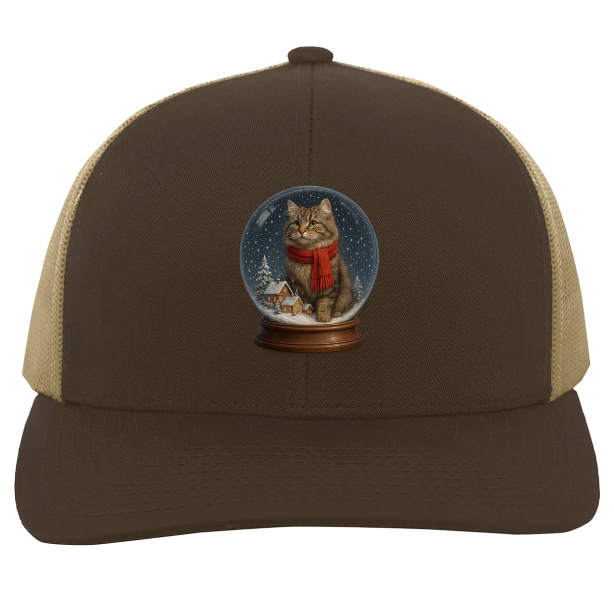 104C Trucker Snap Back - Brown/Khaki