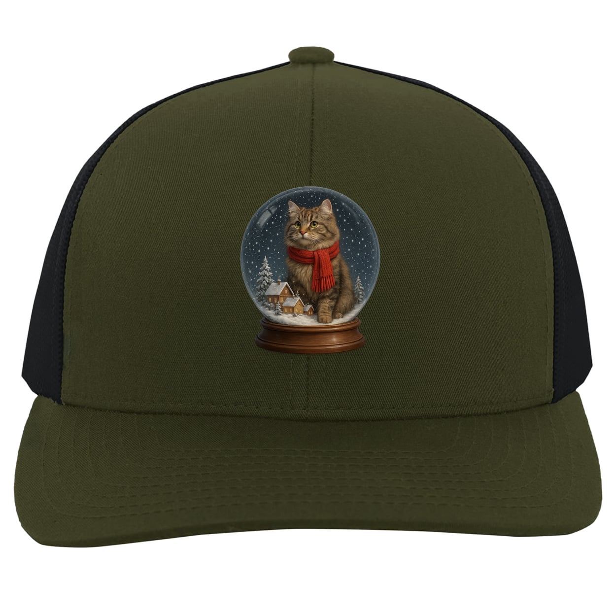 104C Trucker Snap Back - Moss/Charcoal