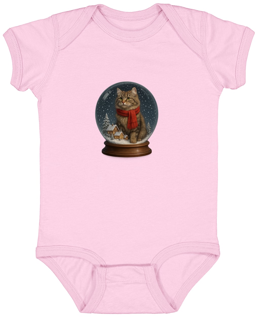 4424 Infant Fine Jersey Bodysuit - Pink