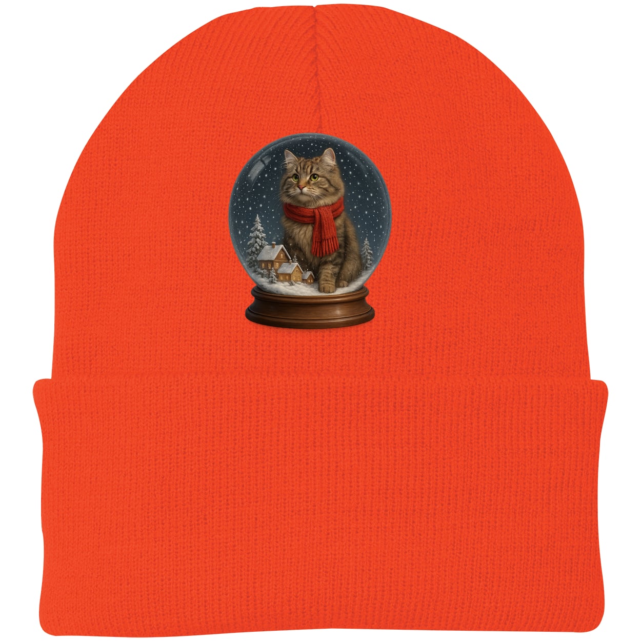 CP90 Port & Company Knit Beanie - Athletic Orange
