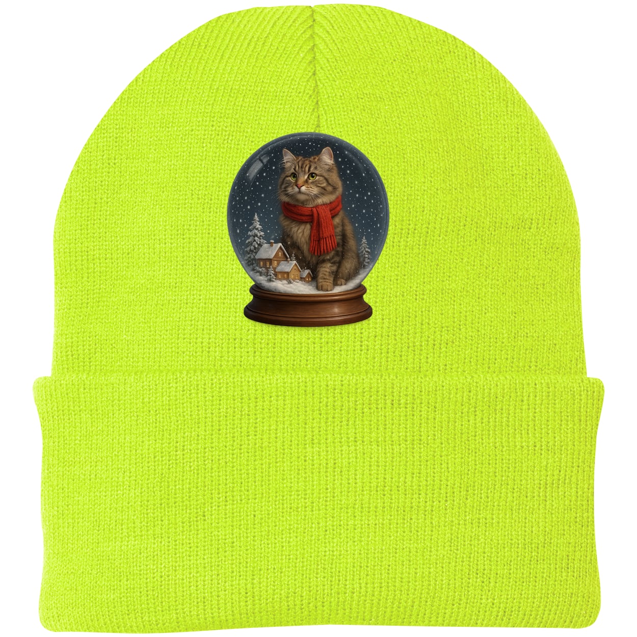 CP90 Port & Company Knit Beanie - Neon Yellow