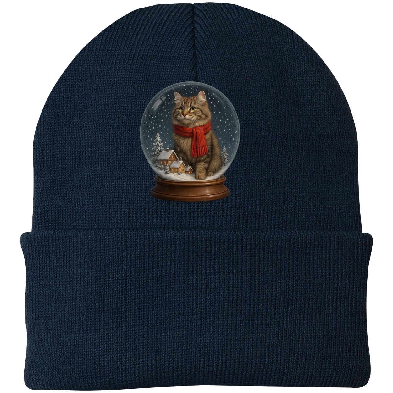 CP90 Port & Company Knit Beanie - Navy