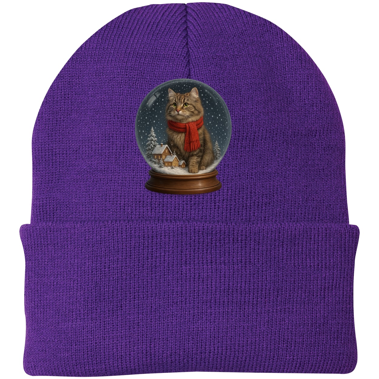 CP90 Port & Company Knit Beanie - Athletic Purple