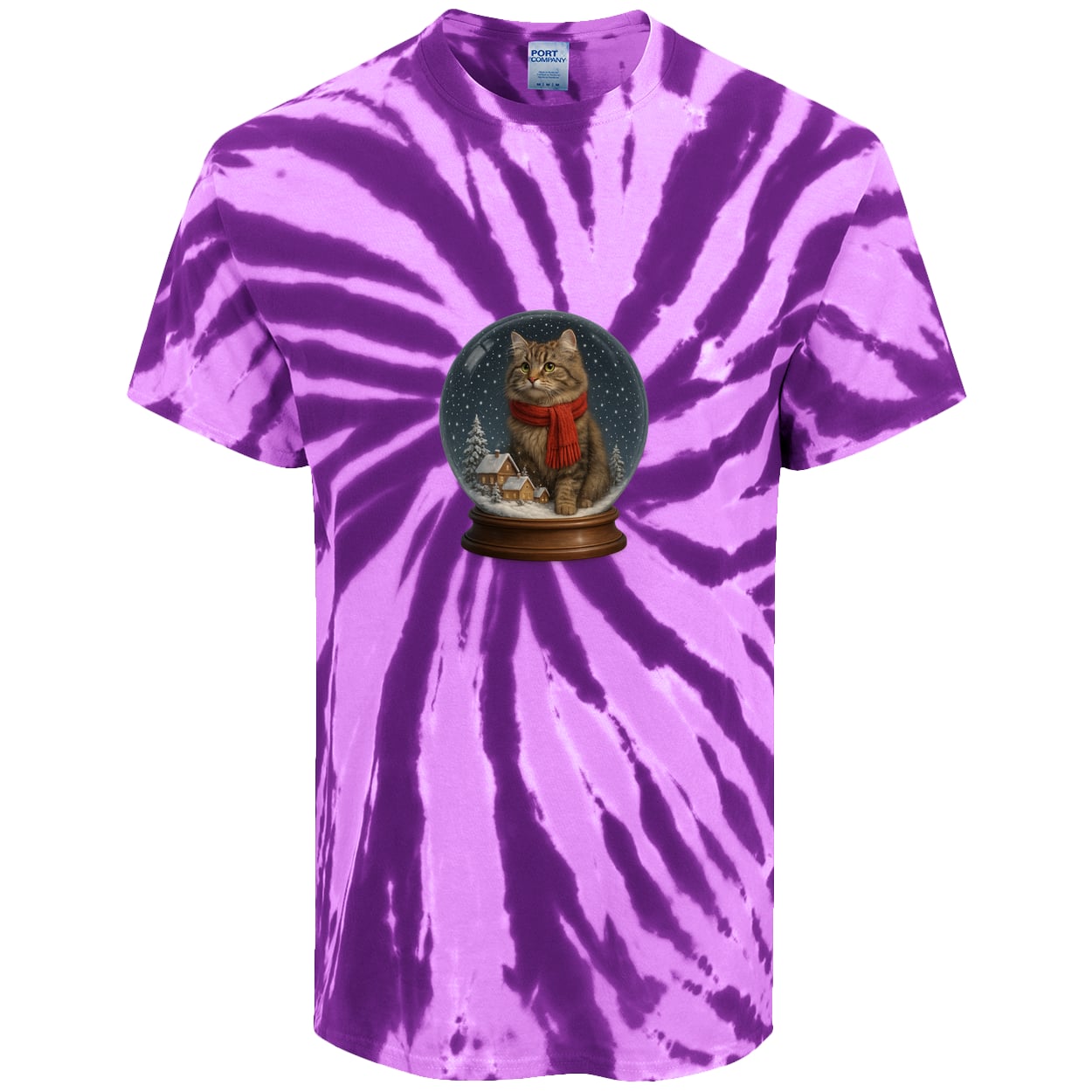 PC147 Port & Company Tie-Dye Tee - Purple