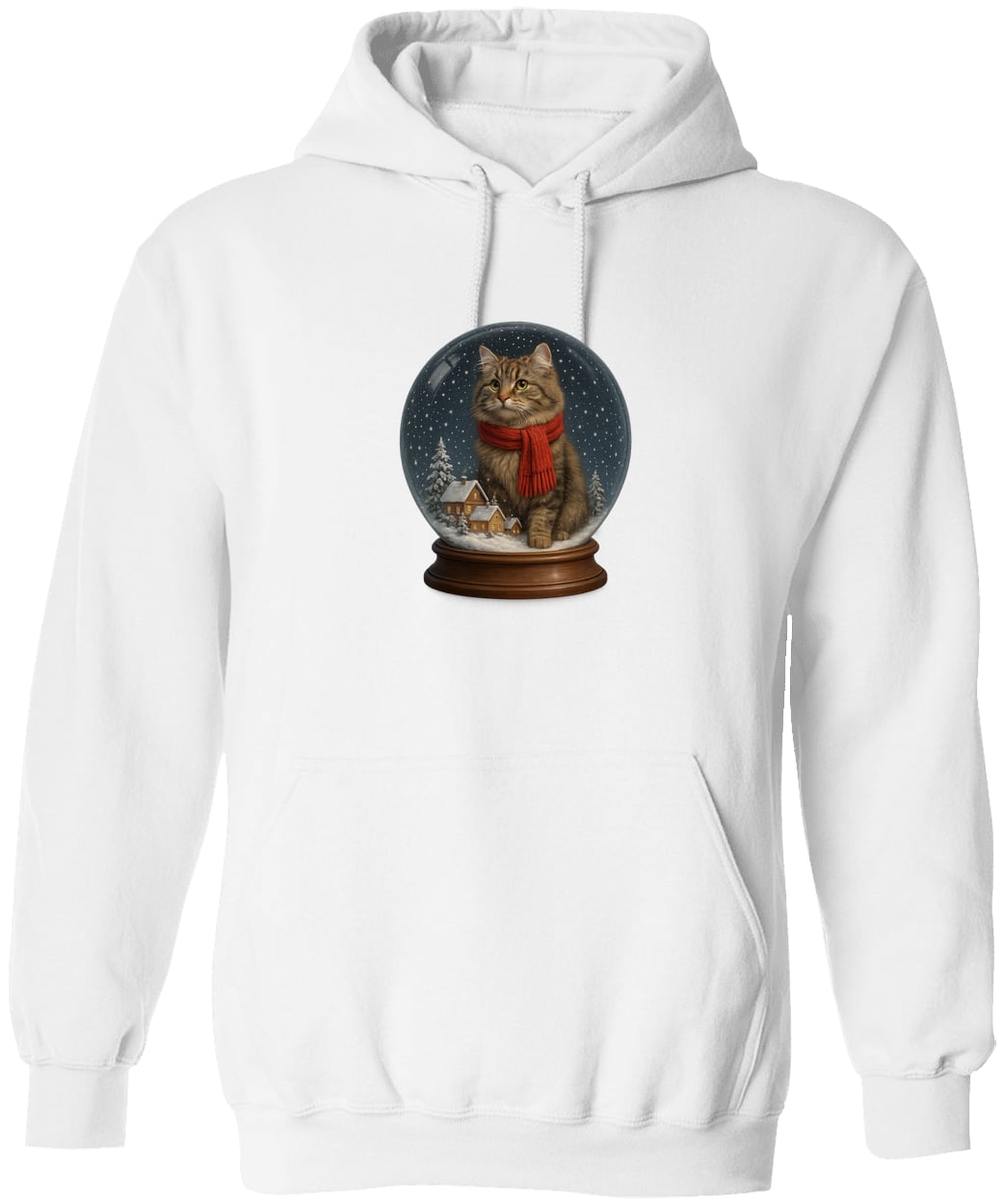 G185 Gildan Pullover Hoodie - White