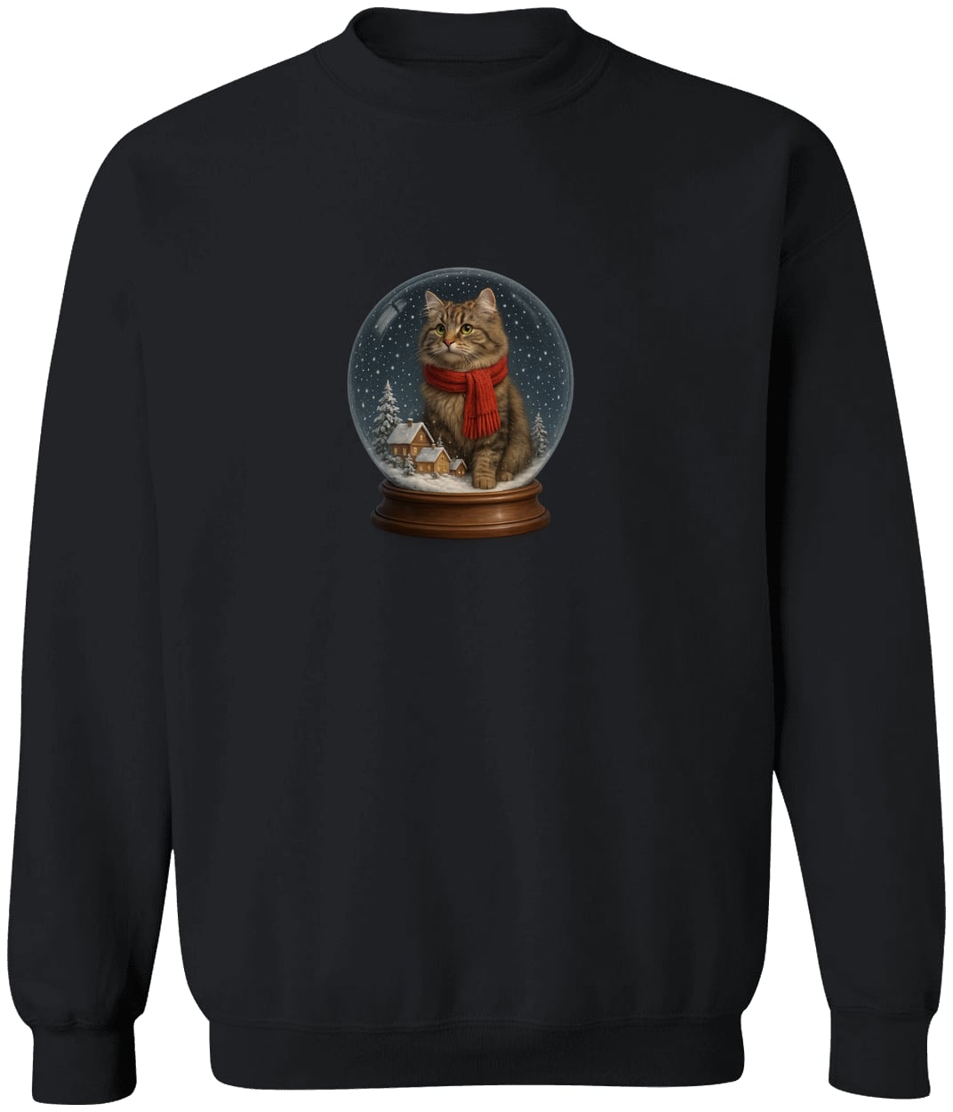 G180 Gildan Crewneck Pullover Sweatshirt - Black