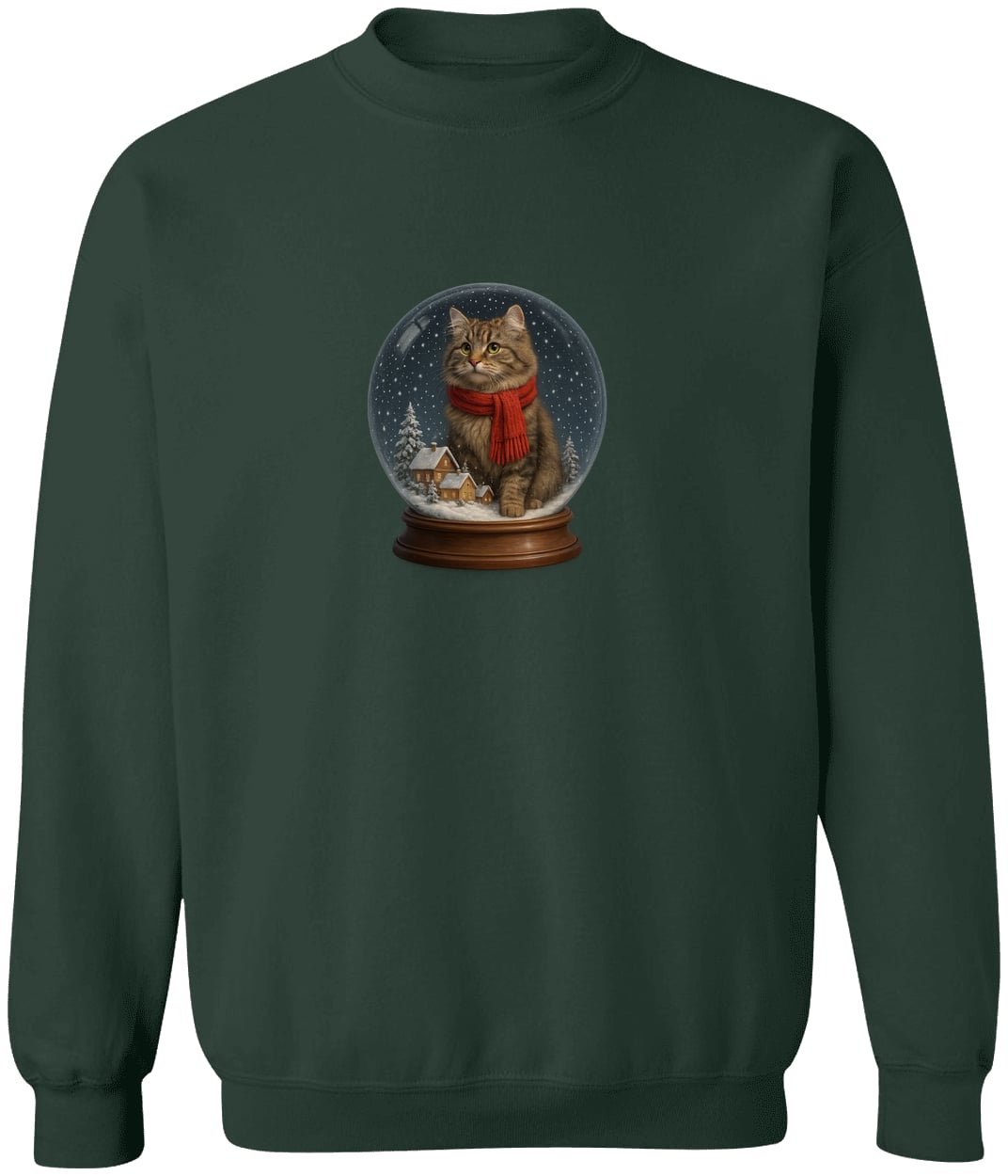 G180 Gildan Crewneck Pullover Sweatshirt - Forest Green