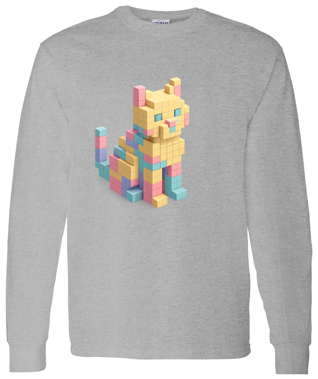 G540 LS T-Shirt 5.3 oz. - Sport Grey