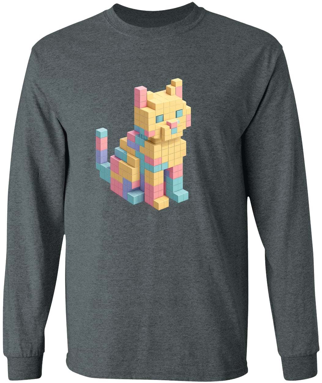 G540 LS T-Shirt 5.3 oz. - Dark Heather