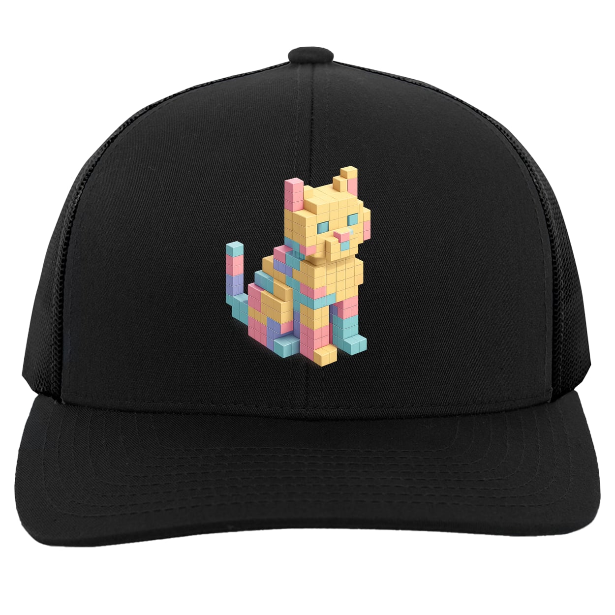 104C Trucker Snap Back - Black