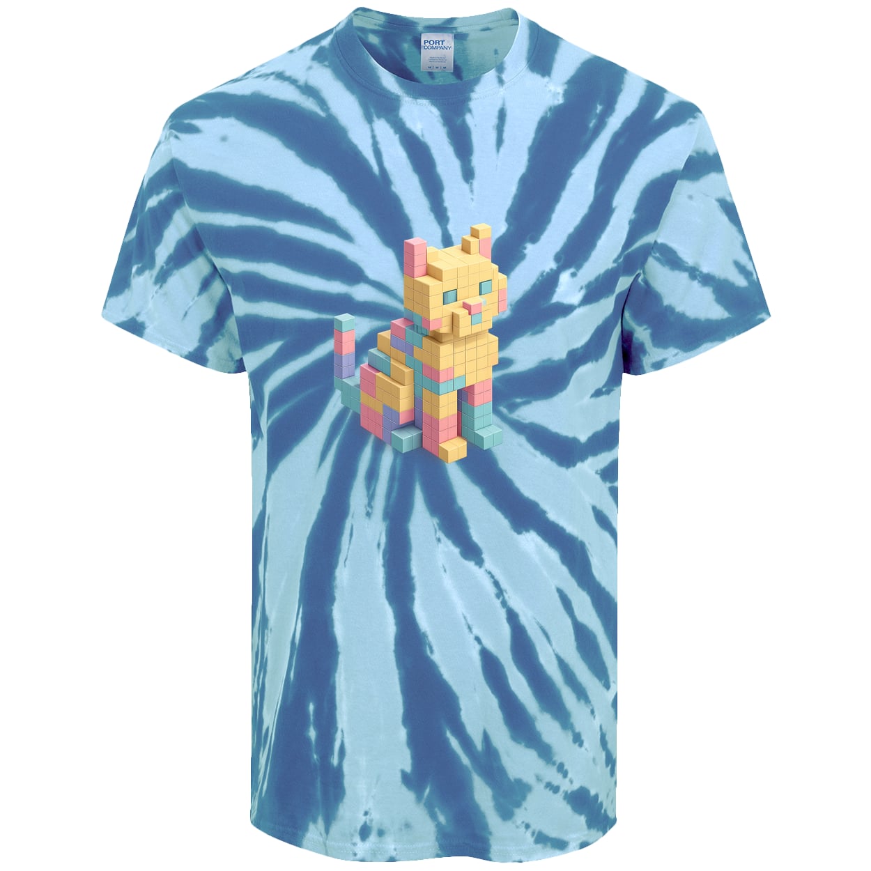 PC147 Port & Company Tie-Dye Tee - Royal