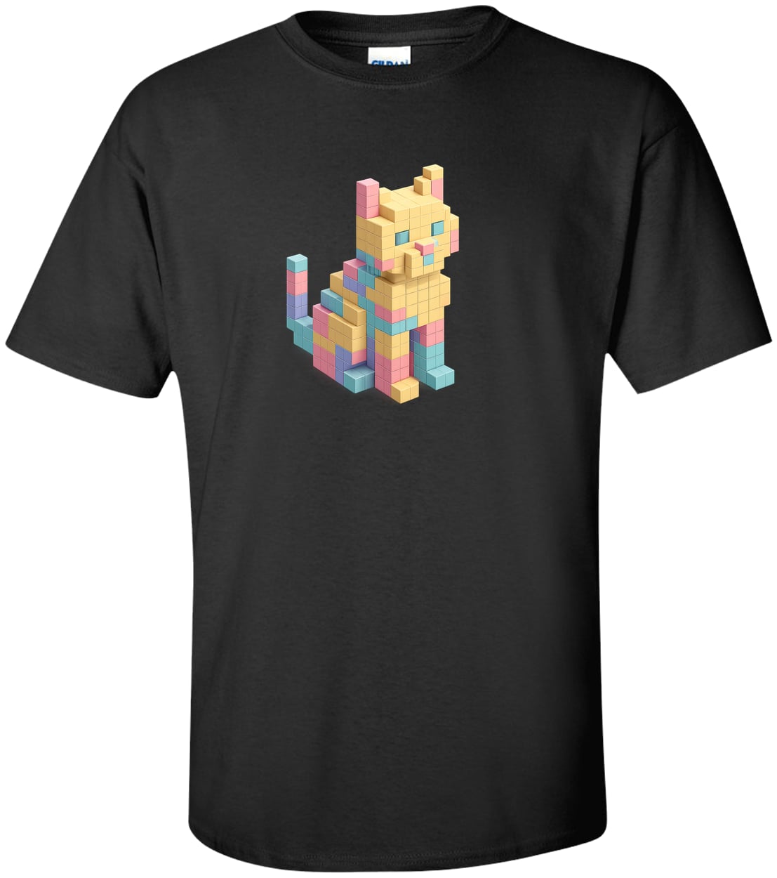 G200T Gildan Mens Tall Ultra Cotton Tee - Black