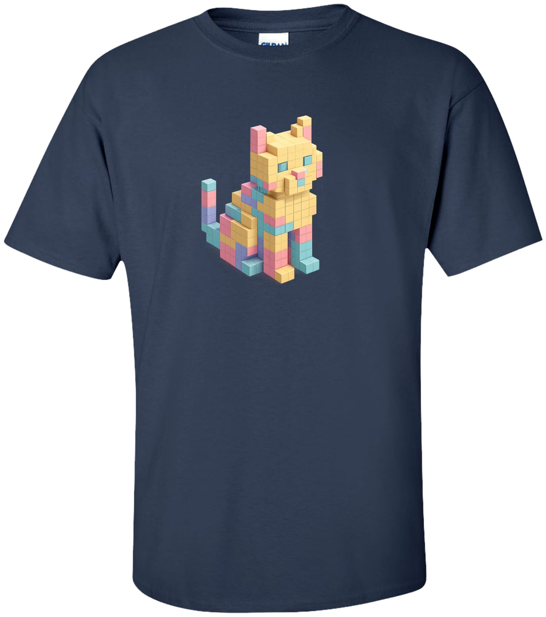 G200T Gildan Mens Tall Ultra Cotton Tee - Navy