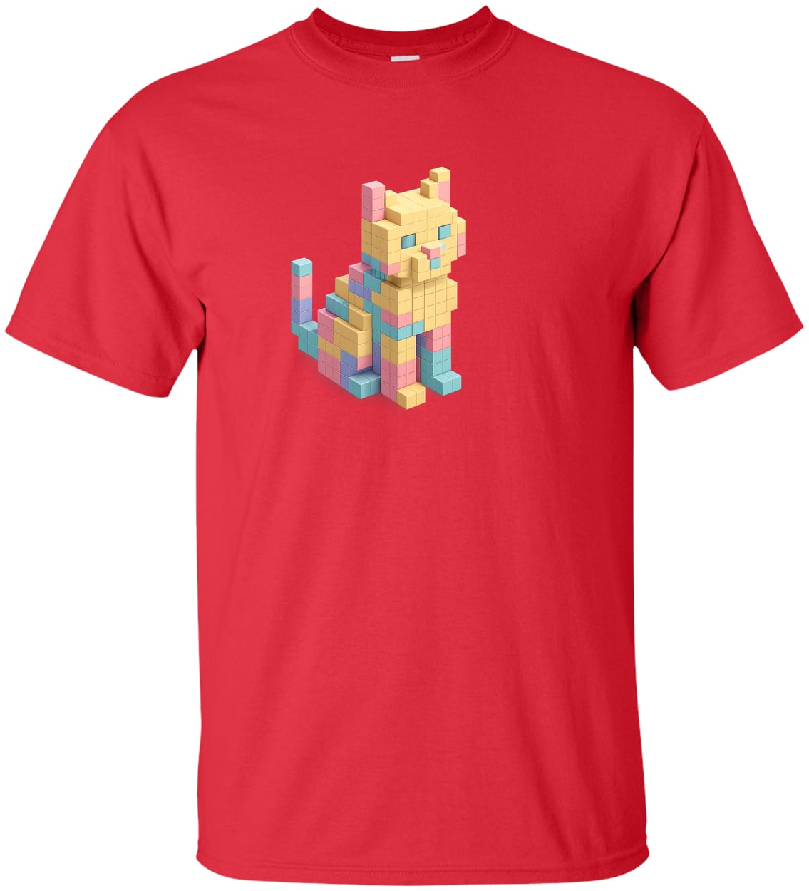 G200T Gildan Mens Tall Ultra Cotton Tee - Red