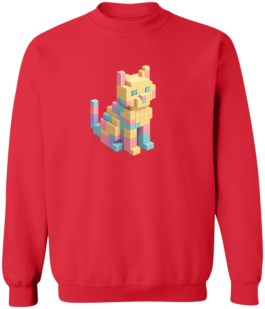 G180 Gildan Crewneck Pullover Sweatshirt - Red