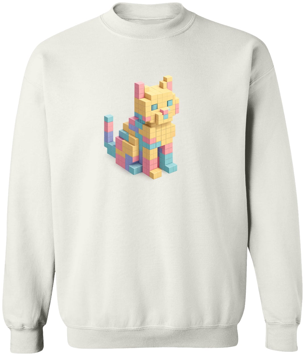 G180 Gildan Crewneck Pullover Sweatshirt - White