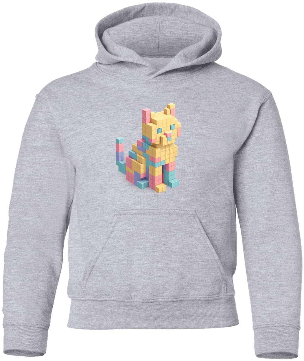 G185B Gildan Youth Pullover Hoodie - Sport Grey