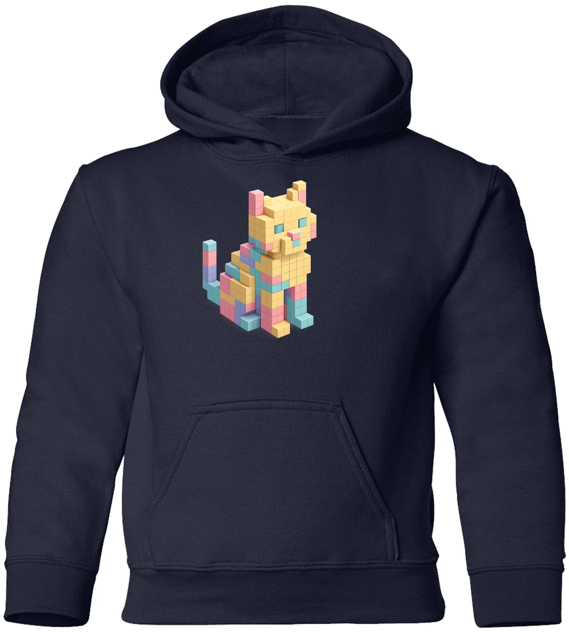 G185B Gildan Youth Pullover Hoodie - Navy